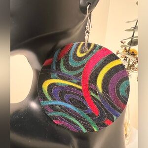 Lightweight bold statement earrings